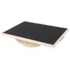 TOYANDONA Wooden Wobble Balance Board Non Slip Fitness Equipment for Adults Solid Design for Yoga and Home Workouts Stable Rectangular Shape for Enhanced Coordination and Stability view 1
