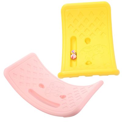 Yardwe 2Pcs Balance Board Sensory Training Equipment for Indoor Yoga Exercise Enhances Strength Coordination Balance