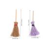 JOINPAYA 10pcs Miniature Broom Mop Set for Dollhouse Cleaning Micro Landscape Housekeeping Realistic Miniature Cleaning Tools Toy Tool view 2