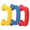 jojofuny 3Pcs Retro Handset Phone for Early Education Reading Tool Compact and Safe Phonemic Awareness Aid for Classroom and Home Use view 1