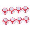 BESPORTBLE 8pcs Dry Erase Blocks: 6 Cm DIY Blank Dry Erase Foam Dice Cubes Erasable Writable Game Dice for Math Teaching Prop Educational Toy Red view 1