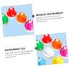 1Set Colorful Diatonic Metal Hand Bells Musical Instruments for Educational for Cognitive Development for Music Learning and Fun Activities view 2