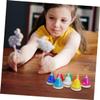 1Set Colorful Diatonic Metal Hand Bells Musical Instruments for Educational for Cognitive Development for Music Learning and Fun Activities view 3