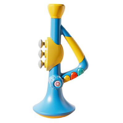 BESPORTBLE Preschool Musical Education Toy Trumpet Horn for Toddlers Boys and Girls Trumpet Toy Safe Design and Multiple Interactive Modes