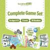 BOOSTEDBLUE Learn to Count Educational Play Money Game | 165 Piece Classroom Set | Ages 4+ | Paper Bills & Plastic Coins | Toy Money & Banking Play Set for Kids view 2