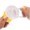 Toddmomy 2Sets Multifunctional Food Grinder Bowls for Fruits Vegetables Training Bowl with Non Slip Base Easy to Clean for Everyday Use Go view 3