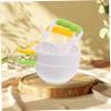Toddmomy 2Sets Multifunctional Food Grinder Bowls for Fruits Vegetables Training Bowl with Non Slip Base Easy to Clean for Everyday Use Go view 4