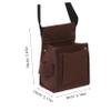 Kisangel Gardening Tool Set with Portable Tool Bag Digging for Boys Waist Belt Lightweight Dirt Resistant for Outdoor view 2