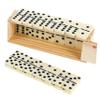 1 Set Dominoes Game Adults Portable with Storage Case for Parties and Social Events Enhances Teamwork and Skill Development view 1