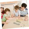 1 Set Dominoes Game Adults Portable with Storage Case for Parties and Social Events Enhances Teamwork and Skill Development view 3
