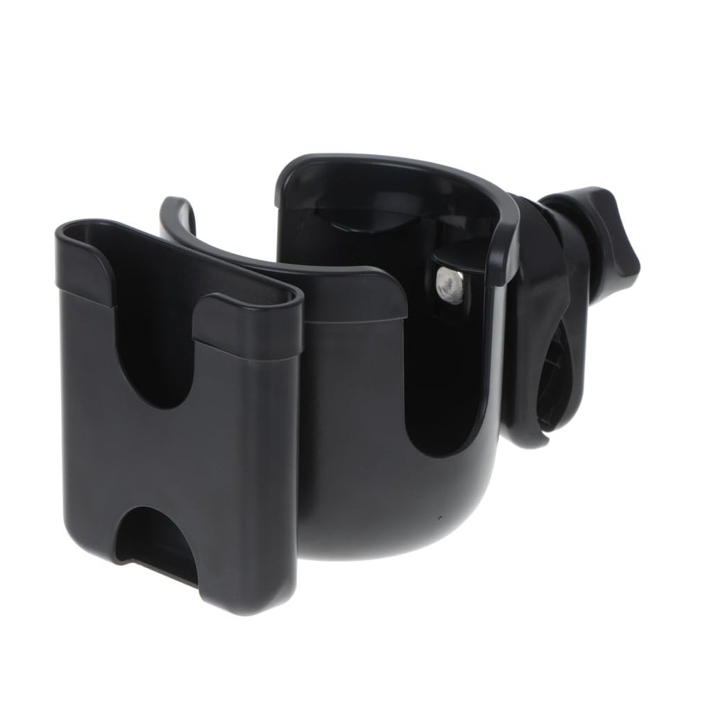 2 in 1 Cup Holder and Phone Holder for Stroller Bike Accessories Hiking Bottle Holder