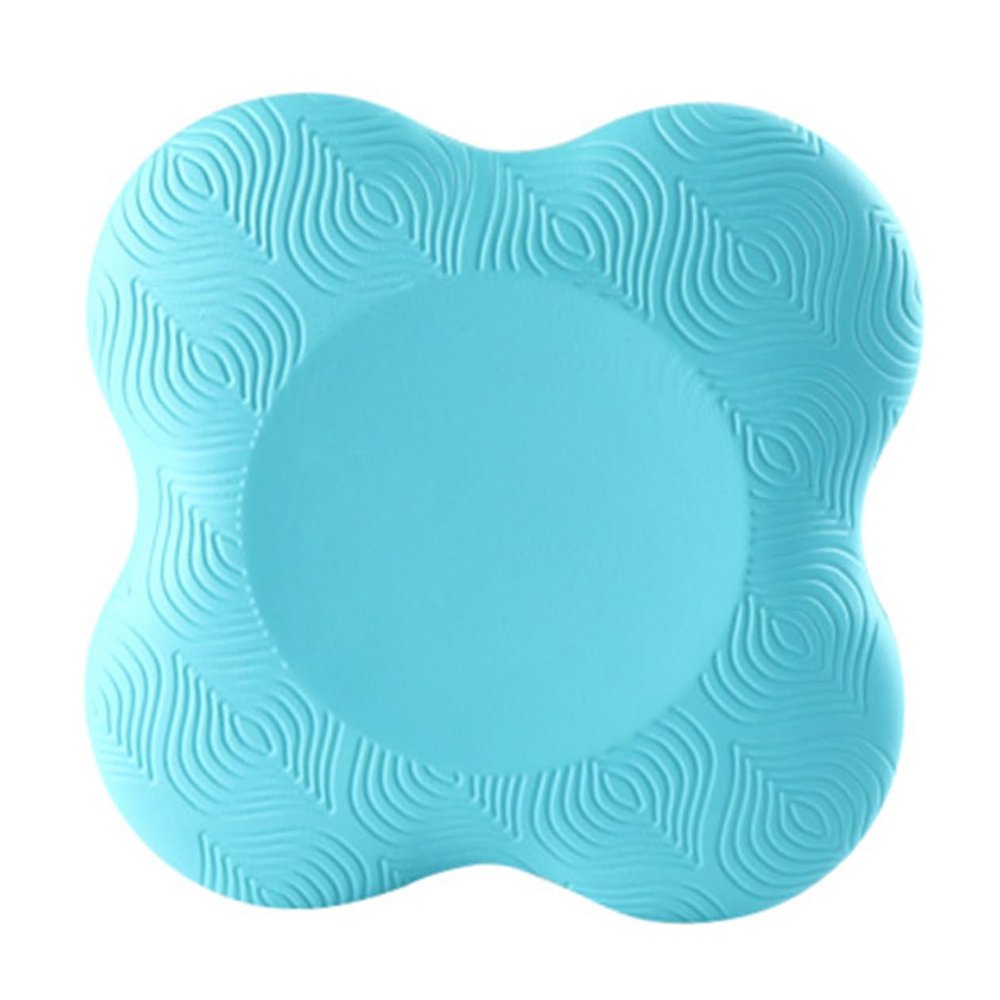 POPETPOP Sturdy Non-Slip Stability Mat for Training Yoga Cushion Elbow and Knee Support Exercise Mat for Home Workout Sky Blue