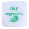 WEKAMOS Novelty Housework Dice for Adults Creative Fun Dice for Daily Tasks Pmma Material for Game and Chore Distribution Entertaining Decision Making Tool view 1