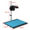 1pc Aluminum Alloy Adjustable Focusing Bracket Focusing Holder Table Stand 42mm 50mm for Digital HDMI USB Video Microscope Camera(Orange) view 3