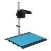 1pc Aluminum Alloy Adjustable Focusing Bracket Focusing Holder Table Stand 42mm 50mm for Digital HDMI USB Video Microscope Camera(Brown) view 1