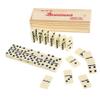 1 Set Traditional Dominoes Game Custom Domino Set with Box for Family Entertainment and Travel Enhances Cognitive Skills Creative Puzzle Building and Interactive Gameplay view 1