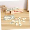 1 Set Traditional Dominoes Game Custom Domino Set with Box for Family Entertainment and Travel Enhances Cognitive Skills Creative Puzzle Building and Interactive Gameplay view 4