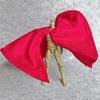 1:12 Scale Fabric Wired Pullow Cloak for 6 inch 1/12 6 inches Action Figure Clothes (Red) view 1