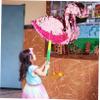Alasum 1Set Flamingo Pinata with Pinata Stick Blindfold for Birthday Celebrations Fun Games and Surprise Fillings view 3