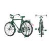 aqxreight 1 10 Alloy Model Vintage Miniature Simulation Collection Standing Bike Model with Inflator Briefcase Green 1 10 Alloy ModelAlloy ModelAlloy ToySimulation (Green) view 2