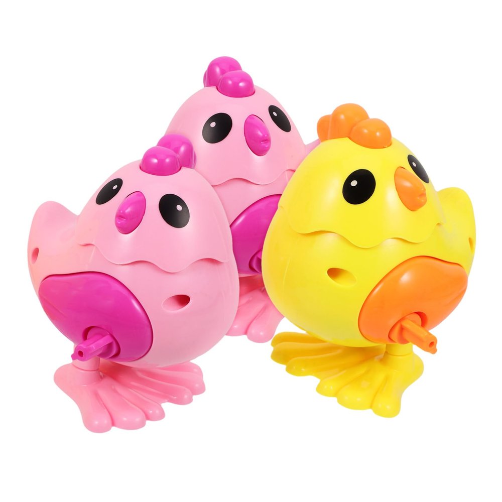 JOINPAYA 3pcs Animal Wind-up Toys Clockwork Toys No Batteries Needed Random Color