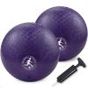 LOYNYE 10 Inch Dodgeball Balls Playground Ball Kickball, Dodge Ball for Kids, Kickballs Handball for Indoor Outdoor Games Four Square Balls, Includes Pump view 1