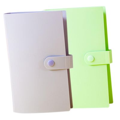 Gadpiparty 2Pcs Bill Holder Album Portable Banknote Collection Book with Capacity Versatile Coin and Commemorative Note Storage Stylish Design