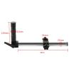 1pc Diameter 25mm/32mm Heavy Duty Multi Axis Adjustable Metal Arm Support for Video Industry Microscope Table Stand Part Holder(C) view 2