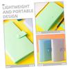 jojofuny 2Pcs Currency Holder Album Book for Banknote Collection Portable Money Album with Safe Materials Rounded Edges Elegant Design for Commemorative Currency Paper Storage view 2