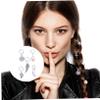 DEARMAMY 50PCS Metal Hair Braid Rings Leaf Star Charms DIY Hair Accessories for Women for Festival and Everyday Styles view 3