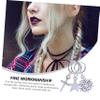 DEARMAMY 50PCS Metal Hair Braid Rings Leaf Star Charms DIY Hair Accessories for Women for Festival and Everyday Styles view 4