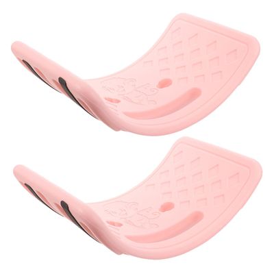 Yardwe 2pcs Boys and Girls Balance Board Toy Wobble Seat for Sensory Play Flying Disc Saucer Develops Coordination Safe Pe Material