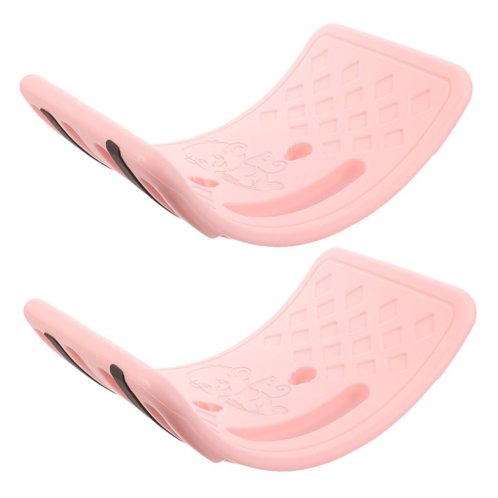 Yardwe 2pcs Boys and Girls Balance Board Toy Wobble Seat for Sensory Play Flying Disc Saucer Develops Coordination Safe Pe Material