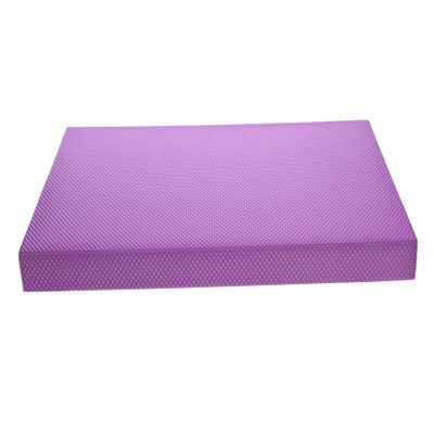 VANZACK Portable Tpe Non Slip Balance Cushion for Yoga and Stability Training Purple for Home Exercise Strength Building and Mobility Improvement
