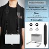 2-in-1 Screen Hood and Dust Cover for DJI RC Pro 2 Remote Controller, 18.4x14x2cm, with Adjustable Lanyard (Grey With Lanyard) view 2