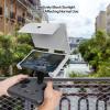 2-in-1 Screen Hood and Dust Cover for DJI RC Pro 2 Remote Controller, 18.4x14x2cm, with Adjustable Lanyard (Grey With Lanyard) view 4