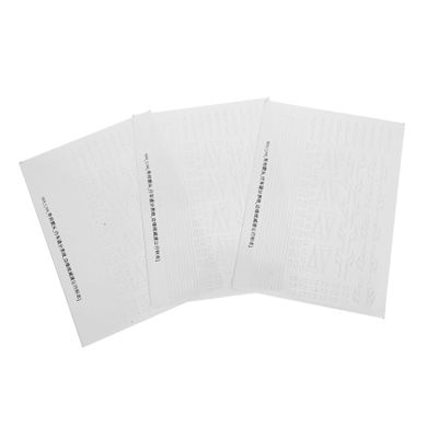DOITOOL 3 Sheets DIY Traffic Road Stickers Realistic Road Marking Decals for Model Making Easy to Apply Remove Enhance Creativity Decor and Play Areas