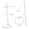 Kisangel 15Pcs Transparent Doll Display Stand Figure Support Holder for Dolls Action Figures and Crafts Clear Stands for Enhanced Presentation and Safe Storage view 3