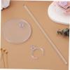 Kisangel 15Pcs Transparent Doll Display Stand Figure Support Holder for Dolls Action Figures and Crafts Clear Stands for Enhanced Presentation and Safe Storage view 4