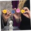 GRIRIW 60PCS Colorful Number Balls for Lottery Raffle and Bingo Games Sturdy Plastic Game Props for Parties and Events view 3