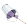 Kisangel Dollhouse Miniature Mop and Small Metal Bucket for DIY Craft and Miniature Landscape view 1