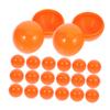UPKOCH 50pcs Plastic Openable Lottery Balls: 4cm Reusable Raffle Drawing Balls for Party Games Team Building & Entertainment Events view 1