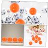 UPKOCH 50pcs Plastic Openable Lottery Balls: 4cm Reusable Raffle Drawing Balls for Party Games Team Building & Entertainment Events view 3