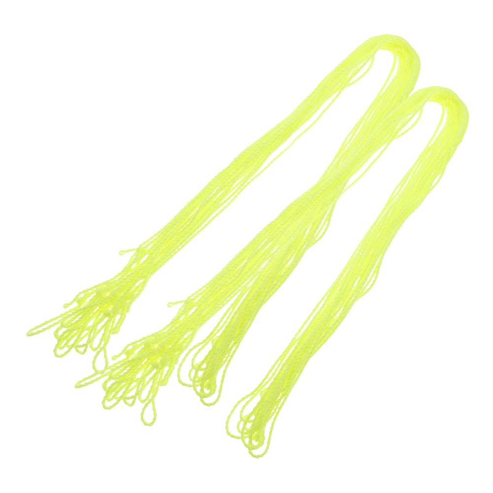 Toyvian 50Pcs Yo Yo Replacement Strings Nylon Rainbow Yo Yo Strings for Extreme Tricks Beginners Pack for Sports