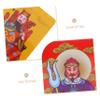 Cabilock 5pcs Tai Sui Amulet Card for Year Snake Auspicious Protection Cards Print for Luck and Success Thoughtful for view 3