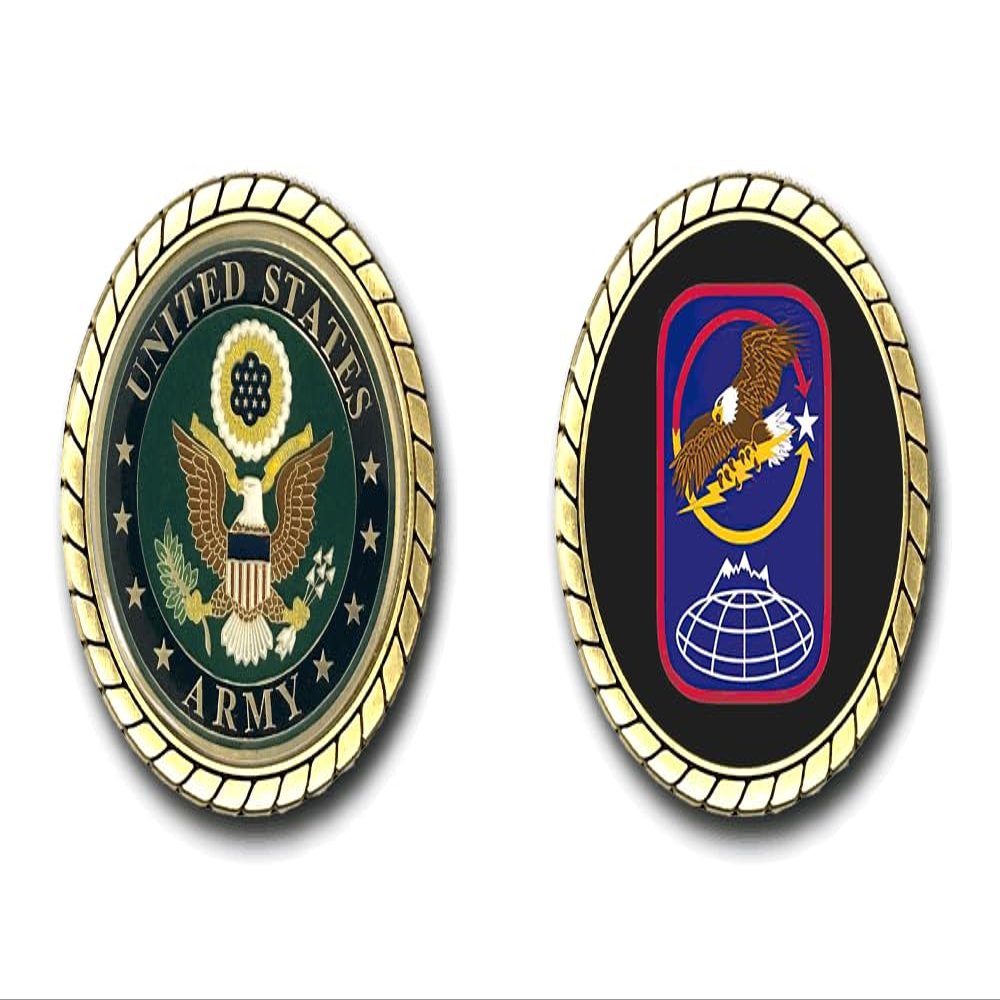 100th Missile Defense Brigade US Army Challenge Coin