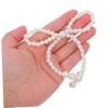 10pcs Fake Pearl Bow Cake Decoration White Imitation Pearl Bow Cupcake Toppers Party Bouquets Decor for Wedding Bridal Birthday Decoration view 4