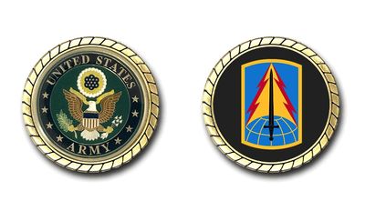 116th Military Intelligence Brigade US Army Challenge Coin