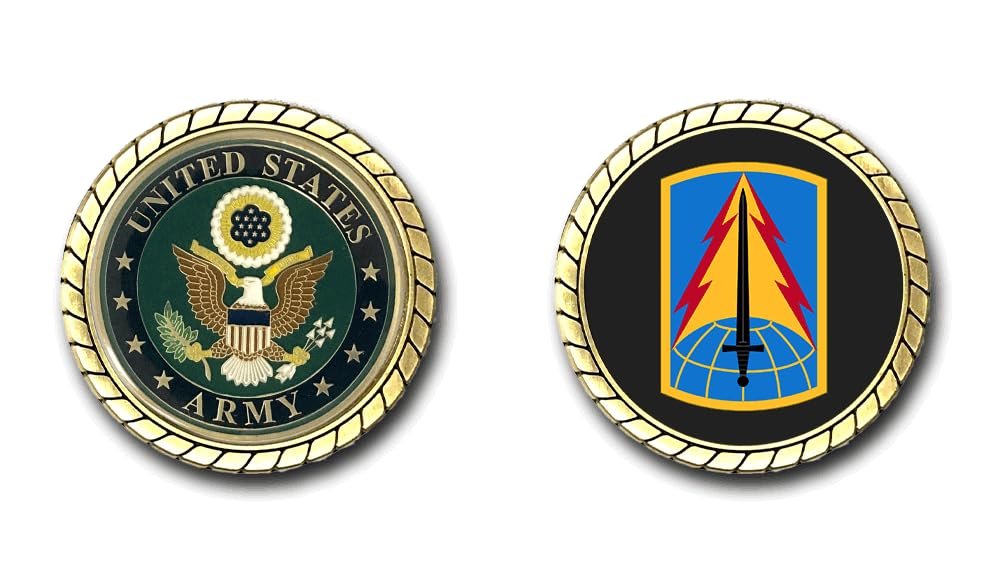 116th Military Intelligence Brigade US Army Challenge Coin