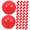 ABOOFAN 50pcs Openable Plastic Lottery Balls for Party Games Raffle Drawing Balls Fun Game Props for Events and Home Parties Colorful and Lightweight view 1